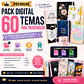 Kit 60 Temas para Agendas, Cadernos e Planners - Miniatura 1