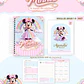Encadernação Minnie Unicórnio 2027 para Volta às Aulas - Miniatura 7