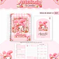Kit Encadernação My Melody Jardim 2027 - Volta às Aulas - Miniatura 5