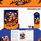Kit Digital Encadernação Naruto 2027 - Volta às Aulas  - Miniatura 7