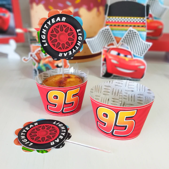Kit Carros Relâmpago McQueen Arquivo de Corte Silhouette Studio 8