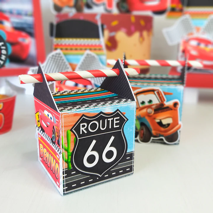 Kit Carros Relâmpago McQueen Arquivo de Corte Silhouette Studio 12