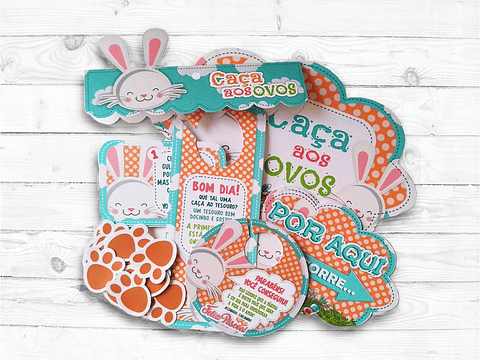 Silueta de búsqueda de huevos de Pascua y kit de archivos de corte PDF