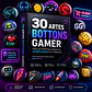 Pack +300 Artes para Bottons e Ímãs Personalizados - Miniatura 4