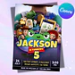 Convite Digital Toy Story Editável no Canva - Miniatura 1