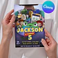 Convite Digital Toy Story Editável no Canva - Miniatura 2