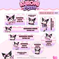 Kit Encadernação Kuromi Lovers 2027 – Volta às Aulas - Miniatura 3