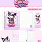 Kit Encadernação Kuromi Lovers 2027 – Volta às Aulas - Miniatura 7