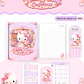 Kit Encadernação Hello Kitty Confeitaria 2027 – Volta às Aulas - Thumbnail 6
