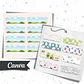 Pack 150 Templates Mockups de Papéis Digitais Editável no Canva  - Miniatura 3