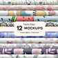 Pack 150 Templates Mockups de Papéis Digitais Editável no Canva  - Miniatura 6