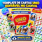 Cartas UNO Personalizadas para Editar no Canva - Miniatura 1
