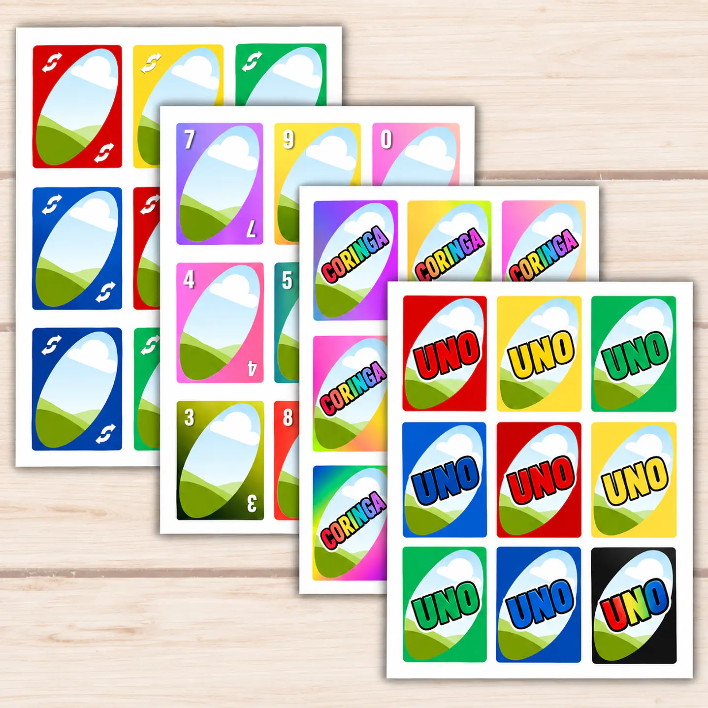 Cartas UNO Personalizadas para Editar no Canva 3
