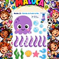 Pack 30 Moldes de Meia Maluca em PDF e PNG - Miniatura 4