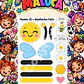 Pack 30 Moldes de Meia Maluca em PDF e PNG - Miniatura 9