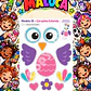 Pack 30 Moldes de Meia Maluca em PDF e PNG - Miniatura 13