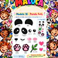 Pack 30 Moldes de Meia Maluca em PDF e PNG - Miniatura 17
