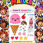 Pack 30 Moldes de Meia Maluca em PDF e PNG - Miniatura 31