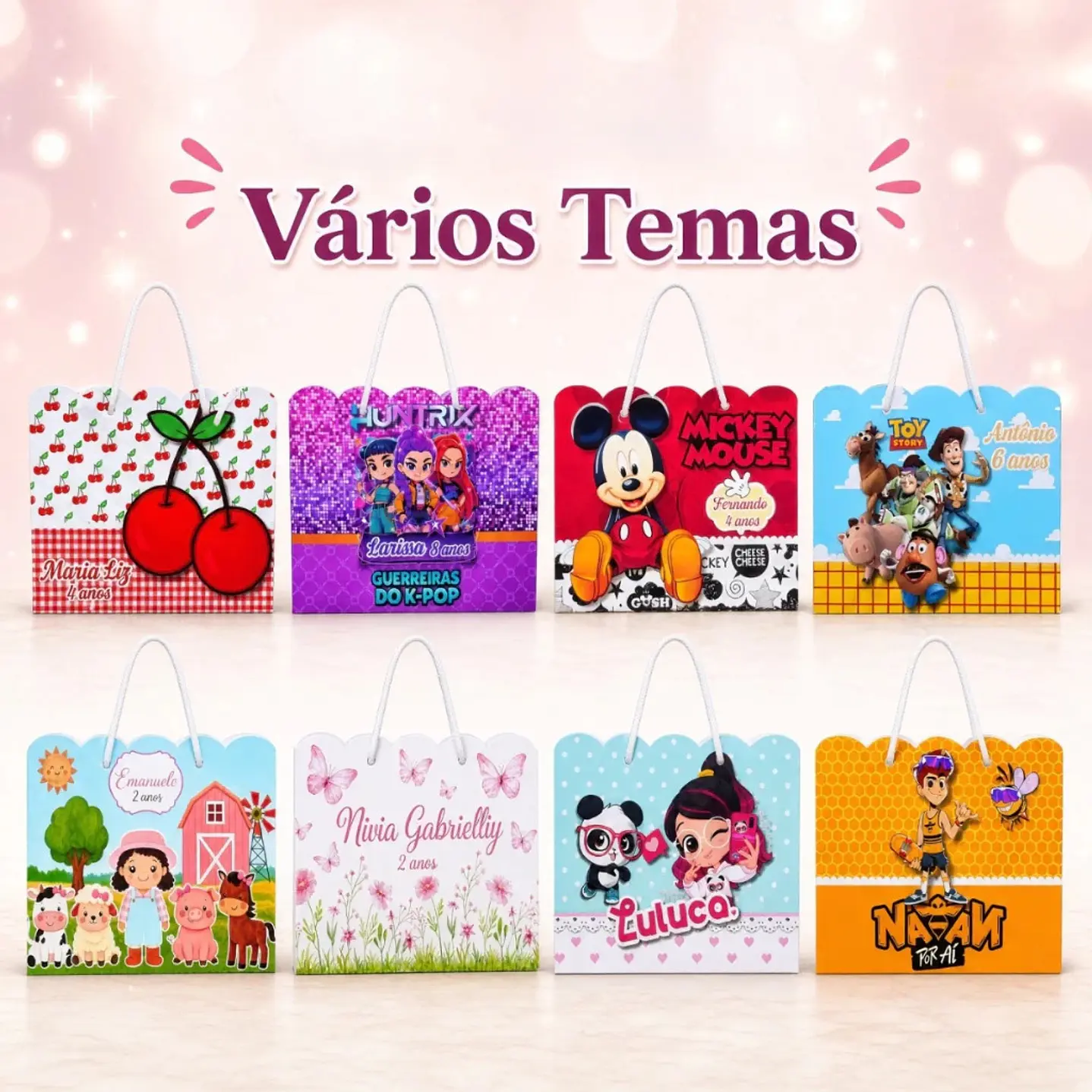 Pack Sacolas Nuvem +100 Modelos Editáveis no Canva 4