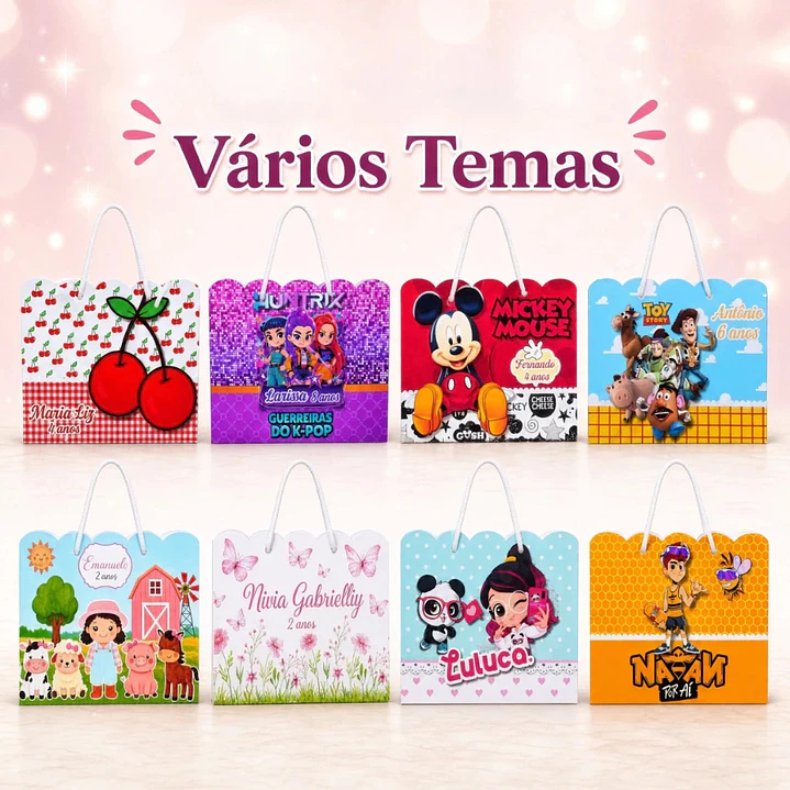 Pack Sacolas Nuvem +100 Modelos Editáveis no Canva 4