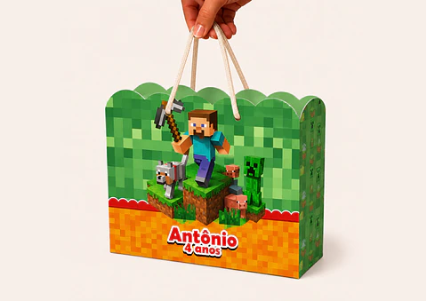 Pack Sacolas Nuvem +100 Modelos Editáveis no Canva