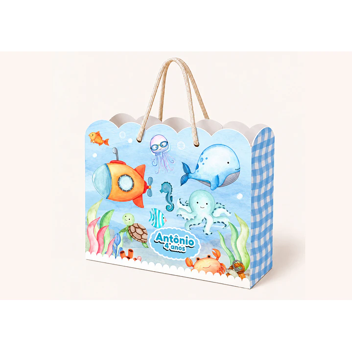 Pack Sacolas Nuvem +100 Modelos Editáveis no Canva 45