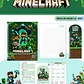 Kit Encadernação Minecraft 2027 – Volta às Aulas - Miniatura 7