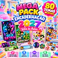 Mega Pack Encadernação 2027 Agenda, cadernos e etiquetas  - Miniatura 1