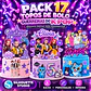Pack 17 Topos de Bolo Guerreiras do K-Pop - Silhouette Studio - Miniatura 1