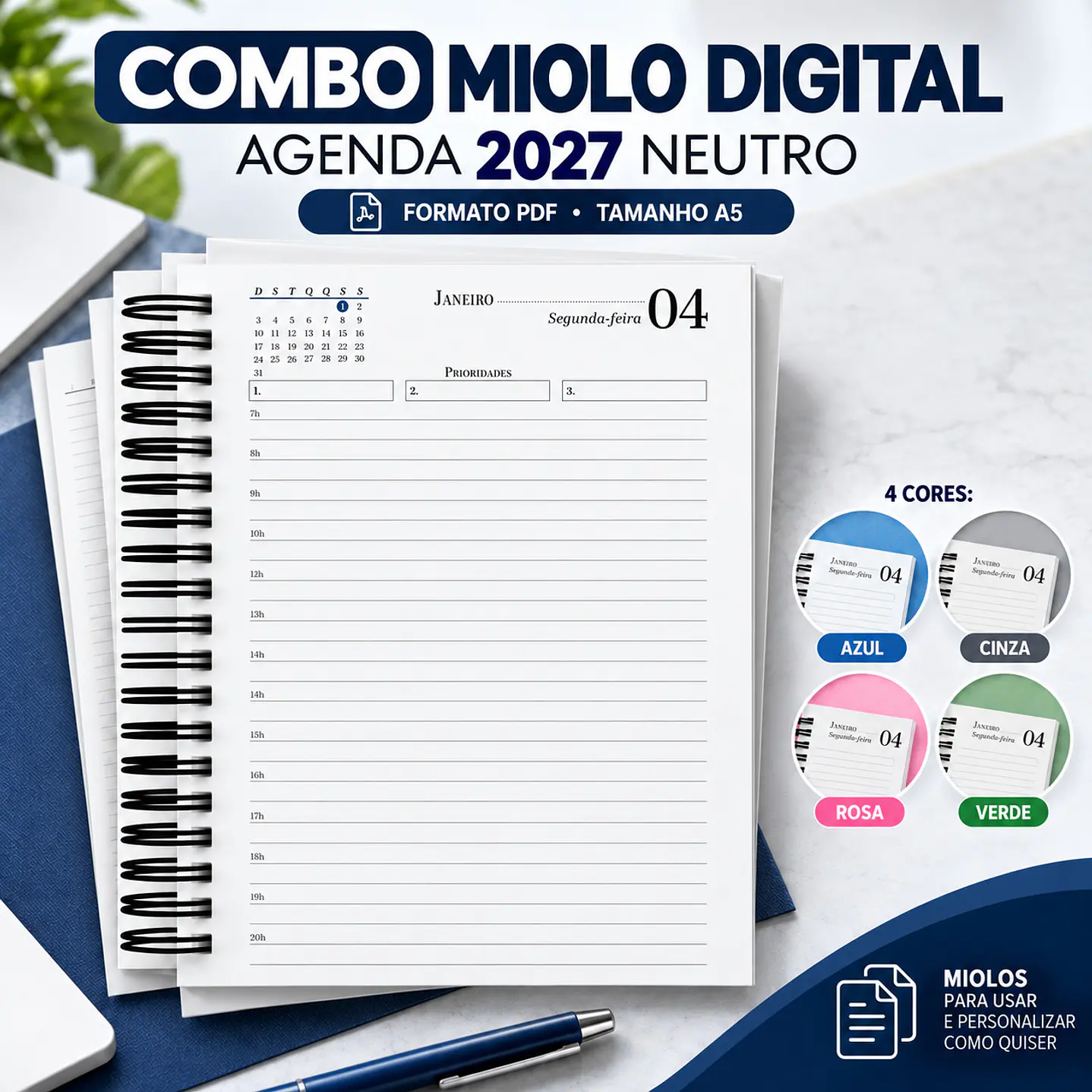 Combo Miolo Digital Agenda 2027 Neutro PDF A5 1