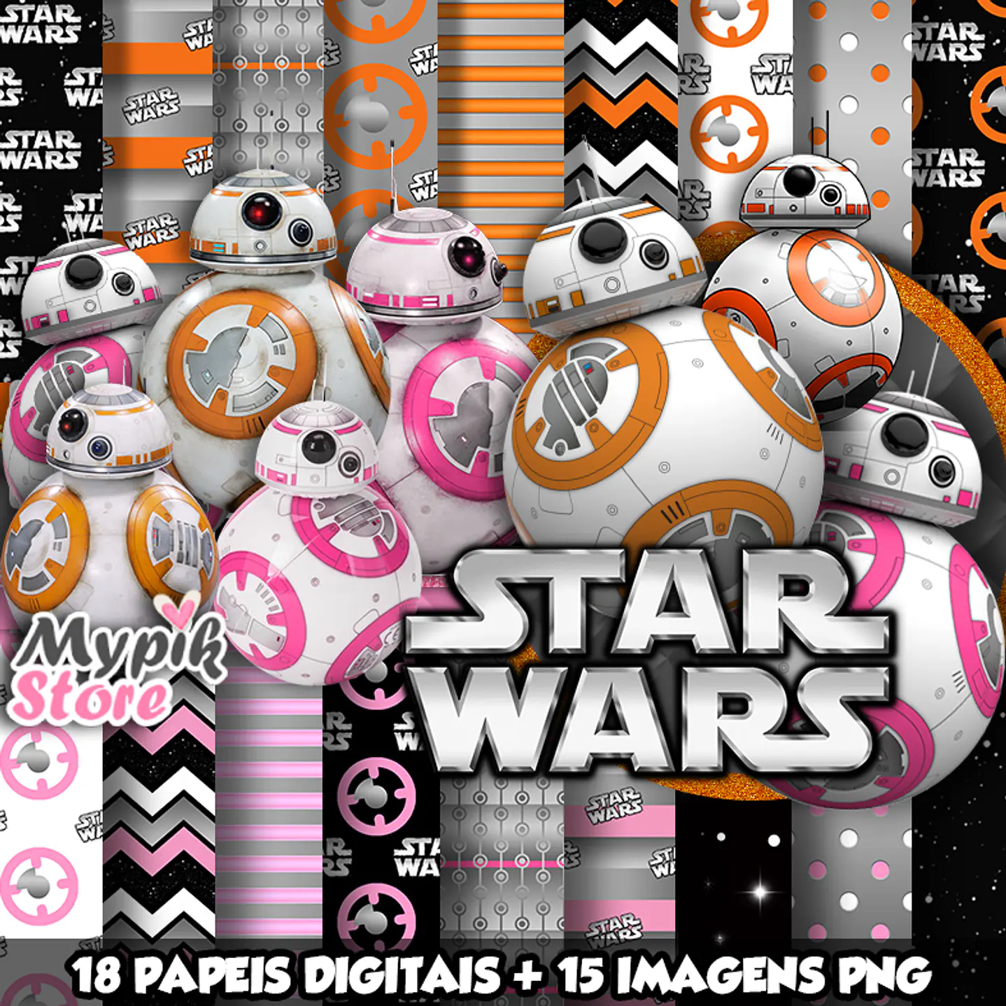 Kit digital BB-8 Star Wars 1