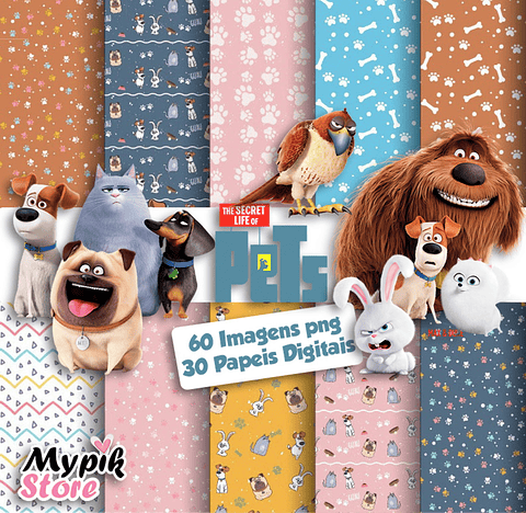 Super Kit Digital Pets la Vida Secreta de las Mascotas