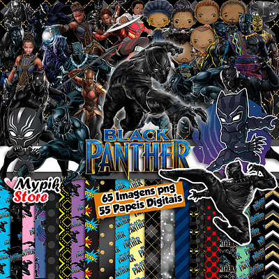 Super Kit Digital Pantera Negra