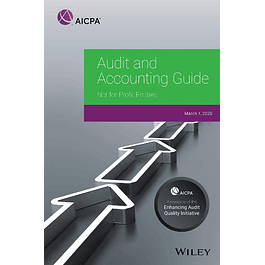 Audit and Accounting Guide: Not-for-Profit Entities 2020