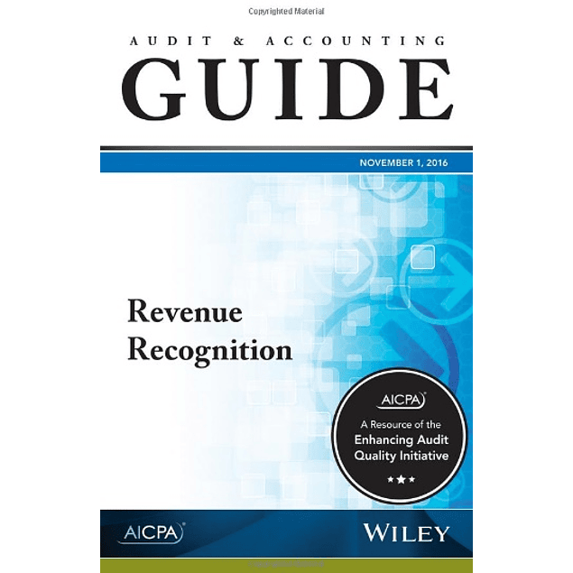 Revenue Recognition 2016 