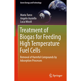 Treatment of Biogas for Feeding High Temperature Fuel Cells: Removal of Harmful Compounds by Adsorption Processes