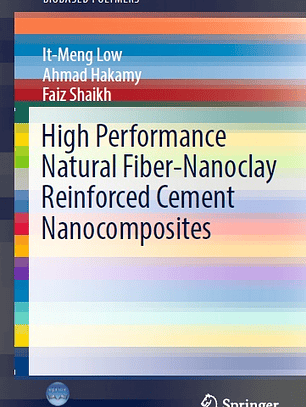 High Performance Natural Fiber-Nanoclay Reinforced Cement Nanocomposites