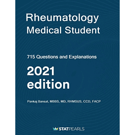 Rheumatology Medical Student: 750 Questions and Explanations