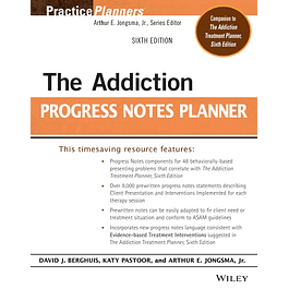 The Addiction Progress Notes Planner