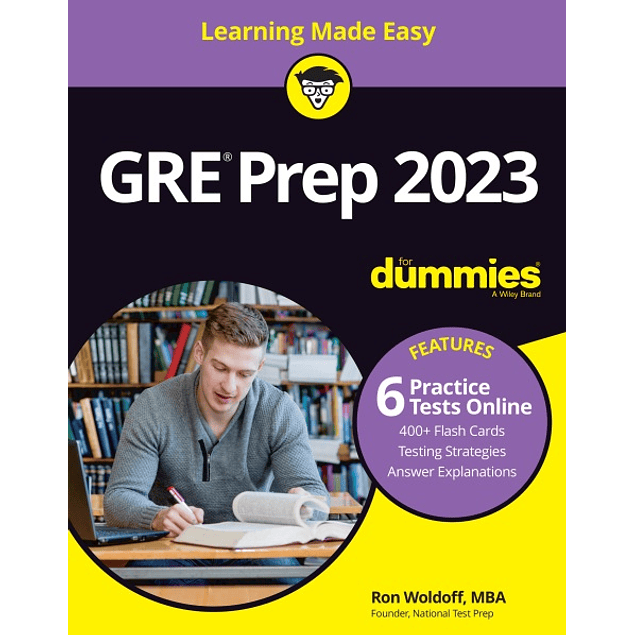 GRE Prep 2023 For Dummies 