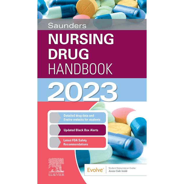  Saunders Nursing Drug Handbook 