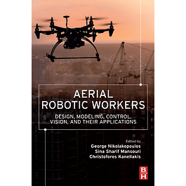 Aerial Robotic Workers: Design, Modeling, Control, Vision and Their Applications