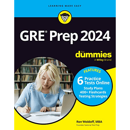 GRE Prep 2024 For Dummies
