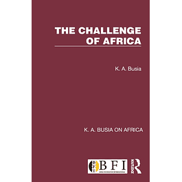 The Challenge of Africa: Volume 1