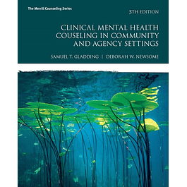 Clinical Mental Health Counseling in Community and Agency Settings 