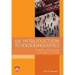 An Introduction to Sociolinguistics 