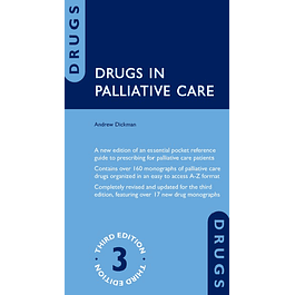 Drugs in Palliative Care 3rd Edition