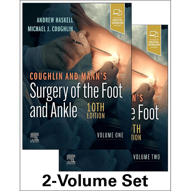  Coughlin and Mann’s Surgery of the Foot and Ankle, 2-Volume Set 