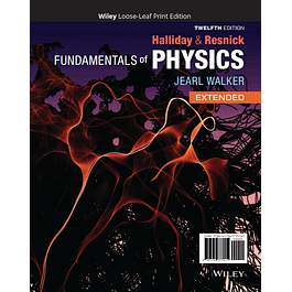 Fundamentals of Physics Extended 12th Edition