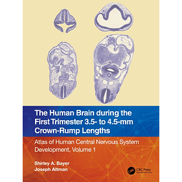 The Human Brain during the First Trimester 3.5- to 4.5-mm Crown-Rump Lengths: Atlas of Human Central Nervous System Development, Volume 1